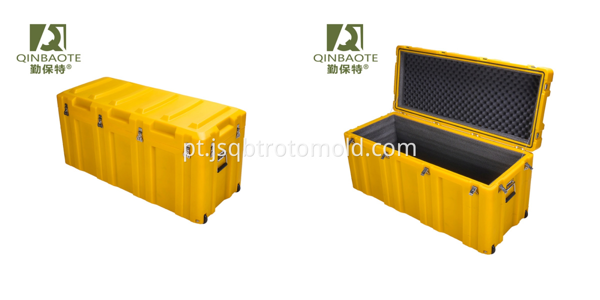 Large safety rotomolding case